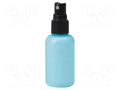 Cleanroom acces: dosing bottles; blue (bright); polyurethane ANTISTAT ATS-146-0022