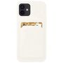 Card Case Silicone Wallet Case with Card Slot Documents for Samsung Galaxy A73 white, Hurtel 5907769346699