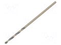 Drill bit; for metal; Ø: 1mm; high speed steel PROLINE PRE-79010