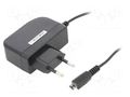 Power supply: switching; mains,plug-in; 5VDC; 1.2A; 6W; 79.03% SUNNY SYS1638-0605-MUSB