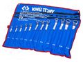 Wrench-set; box,bent; 12pcs. KING TONY KT-1712MRN01