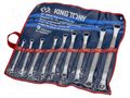 Wrenches set; box,bent; 9pcs. KING TONY KT-1609MR