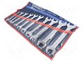 Wrenches set; spanner; 10pcs. KING TONY KT-1110MR