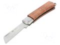 Knife; for electricians; 205mm KING TONY KT-7933-45