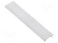 Cover for LED profiles; white; 1m; push-in GTV Poland GTV-OMGLAX-1M