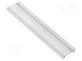 Cover for LED profiles; transparent; 1m GTV Poland GTV-OTGLAX-1M