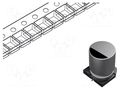 Capacitor: electrolytic; SMD; 470uF; 16VDC; Ø8x10.5mm; ±20%; 850mA CHANGZHOU HUAWEI ELECTRONIC VB1C471MF105000CE0