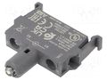 Illuminating unit; 22mm; Illumin: LED; for back plate; 24VAC ABB MLBL-01BW