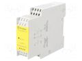 Module: safety relay; Usup: 230VAC; OUT: 2; for DIN rail mounting FINDER 7S.12.8.230.5110