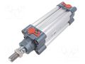 Profile cylinder; Piston diam: 20mm; Piston stroke: 80mm; 1÷10bar PNEUMAT FMS050.0080.00