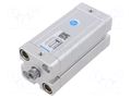 Compact cylinder; Piston diam: 25mm; Piston stroke: 50mm; 1÷10bar PNEUMAT FNSKI025.0050