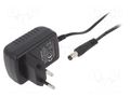 Power supply: switching; mains,plug-in; 12VDC; 1A; 12W; 83.3% ESPE E1212W2E-ES-2155S