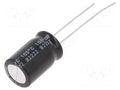 Capacitor: electrolytic; low ESR; THT; 470uF; 25VDC; Ø10x16mm; ±20% NICHICON UHE1E471MPD6TD