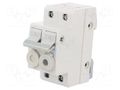 Fuse disconnector; 10x38mm; for DIN rail mounting; 20A; 400V HAGER L95200