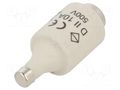 Fuse: fuse; 10A; 500VAC; gG,quick blow; DII HAGER LE27F10