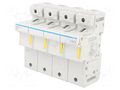 Fuse disconnector; 22x58mm; for DIN rail mounting; 125A; 690V HAGER LR704