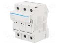 Fuse disconnector; 10x38mm; for DIN rail mounting; 32A; 690V HAGER LSN503