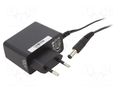 Power supply: switching; mains,plug-in; 12VDC; 1.25A; 15W; 84.13% POS POSC12125A-CN