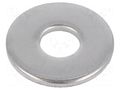 Washer; round; M6; D=18mm; h=1.6mm; A2 stainless steel; DIN 9021 KRAFTBERG K6.4/D9021-A2