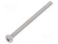 Screw; M3x45; 0.5; Head: cheese head; Phillips; A2 stainless steel KRAFTBERG M3X45/D7985-A2