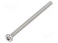 Screw; M3x45; 0.5; Head: cheese head; Phillips; A2 stainless steel KRAFTBERG M3X45/D7985-A2