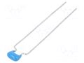 Capacitor: ceramic; 820pF; 100V; C0G (NP0); ±5%; THT; 2.5mm MURATA RDE5C2A821J0P1H03B