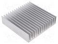 Heatsink: extruded; L: 100mm; W: 100mm; H: 25mm; 1.85K/W; aluminium CARLO GAVAZZI RHS10025D