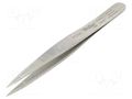 Tweezers; 120mm; for precision works; Blades: narrow WELLER WEL.OODSA