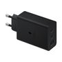 Samsung charger 2x USB Type C / USB PPS, Power Delivery PD 65W, QC 3.0, AFC, FCP black (EP-T6530NBEGEU), Samsung EP-T6530NBEGEU EP-T6530NBEGEU