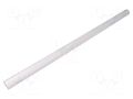 Rod; Ø: 25mm; L: 500mm; natural; extruded; Length tolerance: 0; +1mm MITSUBISHI CHEMICAL ADV. MATERIALS 20011292N025050000