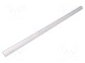 Rod; Ø: 25mm; L: 500mm; natural; extruded; Length tolerance: 0; +1mm MITSUBISHI CHEMICAL ADV. MATERIALS 20011292N025050000