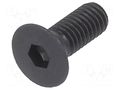 Screw; M3x8; 0.5; Head: countersunk; hex key; HEX 2mm; steel BOSSARD B3X8/BN20