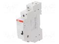 Relay: installation; bistable,impulse; NO; Ucoil: 230VAC,110VDC ABB E290-16-10/230