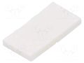 Holder; self-adhesive; polyamide; UL94V-2; natural; Ht: 4.1mm HELLERMANNTYTON MB2A-PA66-NA-C1