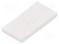 Holder; self-adhesive; polyamide; UL94V-2; natural; Ht: 4.1mm HELLERMANNTYTON MB2A-PA66-NA-C1