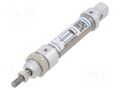 Round cylinder; Piston diam: 16mm; Piston stroke: 25mm; 1÷10bar PNEUMAT FDNM016.0025