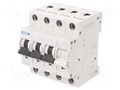 Circuit breaker; 230/400VAC; Inom: 10A; Poles: 3+N; Charact: C; 15kA EATON ELECTRIC FAZ-C10/3N