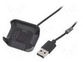 Cable: for smartwatch charging; Xiaomi; 1m; 1A; black AKYGA AK-SW-36