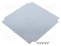 Mounting plate; steel HAMMOND HM-1554WPL