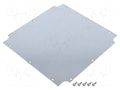 Mounting plate; steel HAMMOND HM-1554WPL