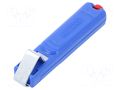 Stripping tool; Øcable: 4÷16mm; Wire: round; Tool length: 135mm WEICON WEICON-50053116