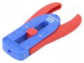 Stripping tool; Øcable: 0.12÷0.8mm; 36AWG÷20AWG; Wire: round WEICON WEICON-51000002