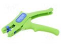 Stripping tool; 0.2÷6mm2; Wire: round; GREEN LINE WEICON WEICON-54000005
