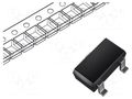 Transistor: PNP; bipolar; BRT; 50V; 0.5A; 200mW; SOT23; R1: 1kΩ ROHM SEMICONDUCTOR DTB113ECHZGT116