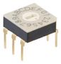 ROTARY CODED SWITCH, 16POS, 20V, TH FD01FR16P