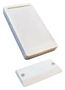 SMALL LCD MOBILE ENCLOSURE, ABS, WHITE MBS107