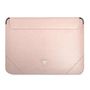 Guess Saffiano Triangle Logo case for a 16&quot; laptop - pink, Guess 3666339039912 3666339039912