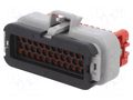 Connector: automotive; plug; female; AMPSEAL; PIN: 35; IP6K9K; grey TE Connectivity 776164-4