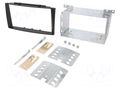 Radio frame; Kia; 2 DIN; black ACV RAM-40.914