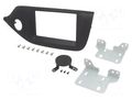 Radio frame; Kia; 2 DIN; matt black ACV RAM-40.920